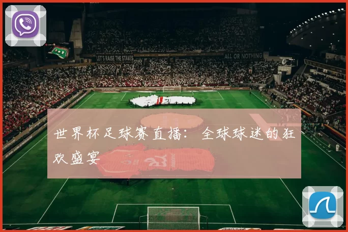 世界杯足球赛直播:全球球迷的狂欢盛宴