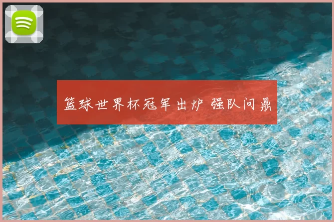篮球世界杯冠军出炉 强队问鼎