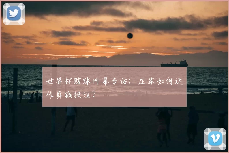 世界杯赌球内幕专访:庄家如何运作真钱投注?